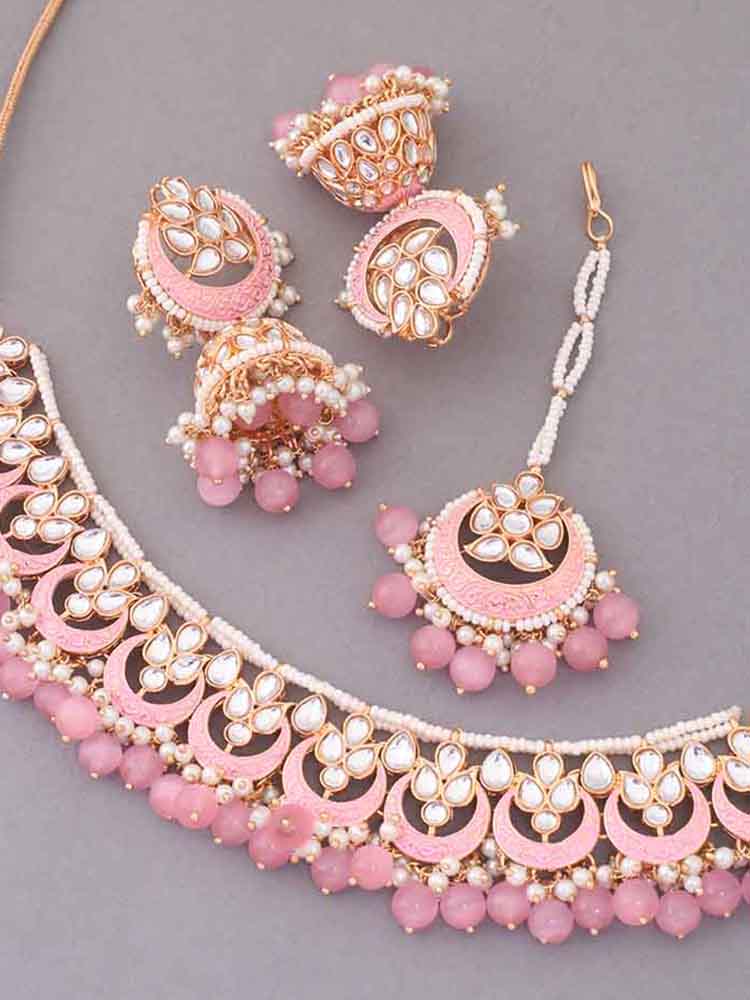 BLUSH DHISANA JEWELLERY SET