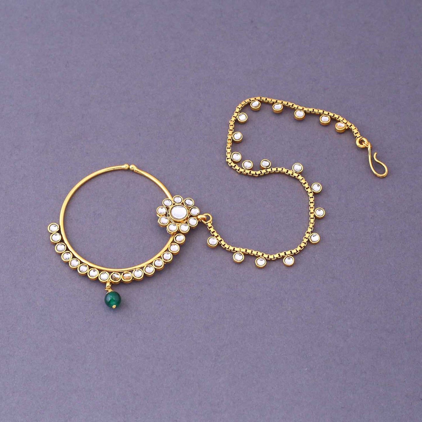 Emerald Annuja Bridal Jewellery Set