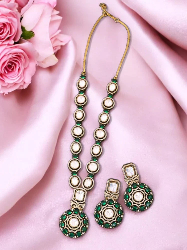 Emerald Dario Victorian Jewellery Set - New Arrival