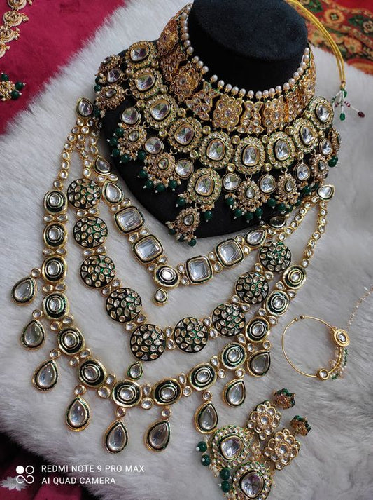 High Quality Kundan Bridal Jewellery Set