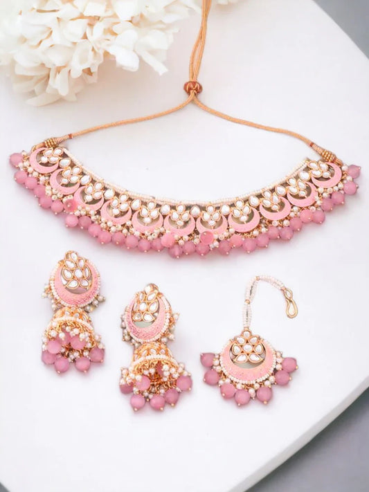 BLUSH DHISANA JEWELLERY SET