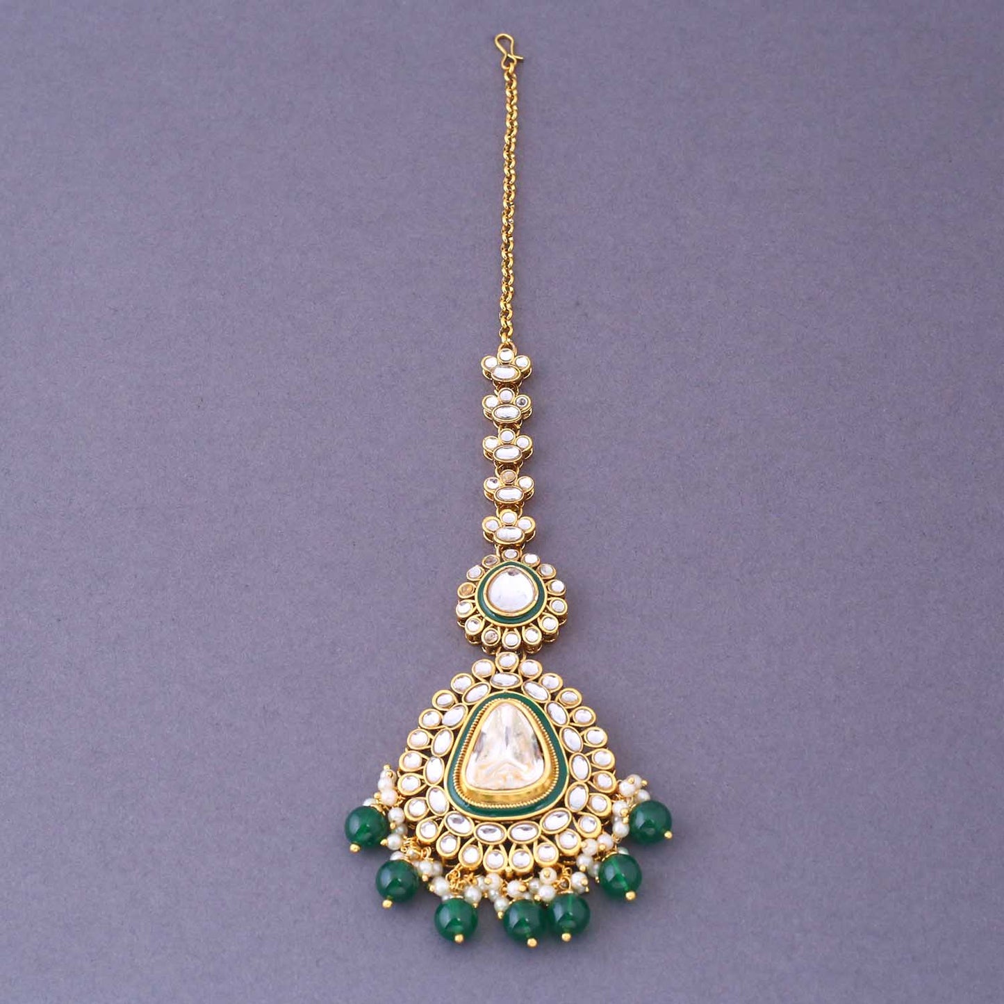 Emerald Annuja Bridal Jewellery Set