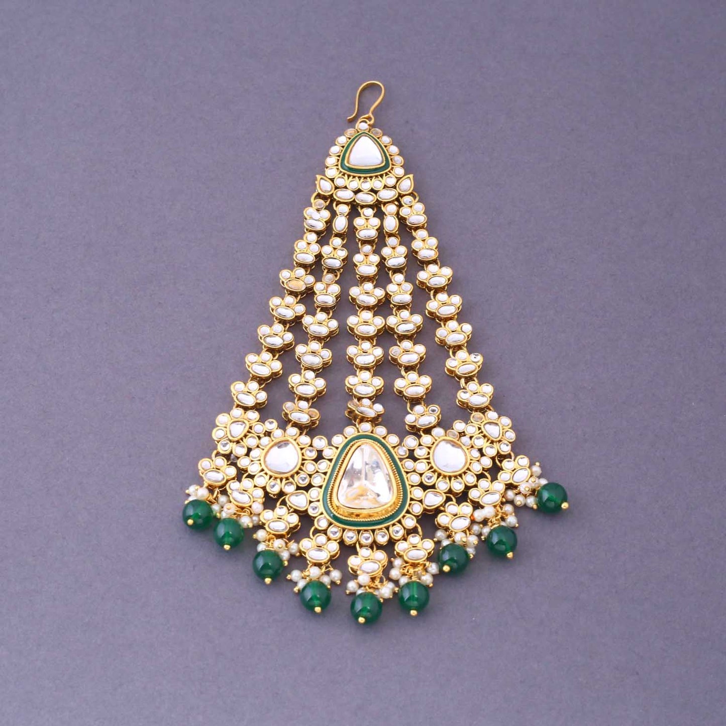 Emerald Annuja Bridal Jewellery Set