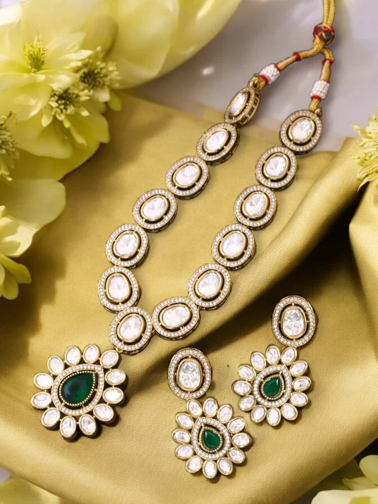 Emerald Lainey Victorian Jewellery Set - New Arrival