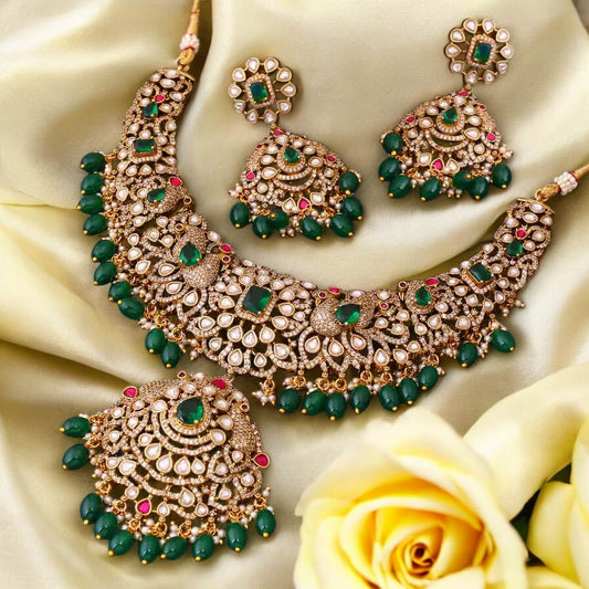 Emerald Macy Victorian Jewellery Set - New Arrival