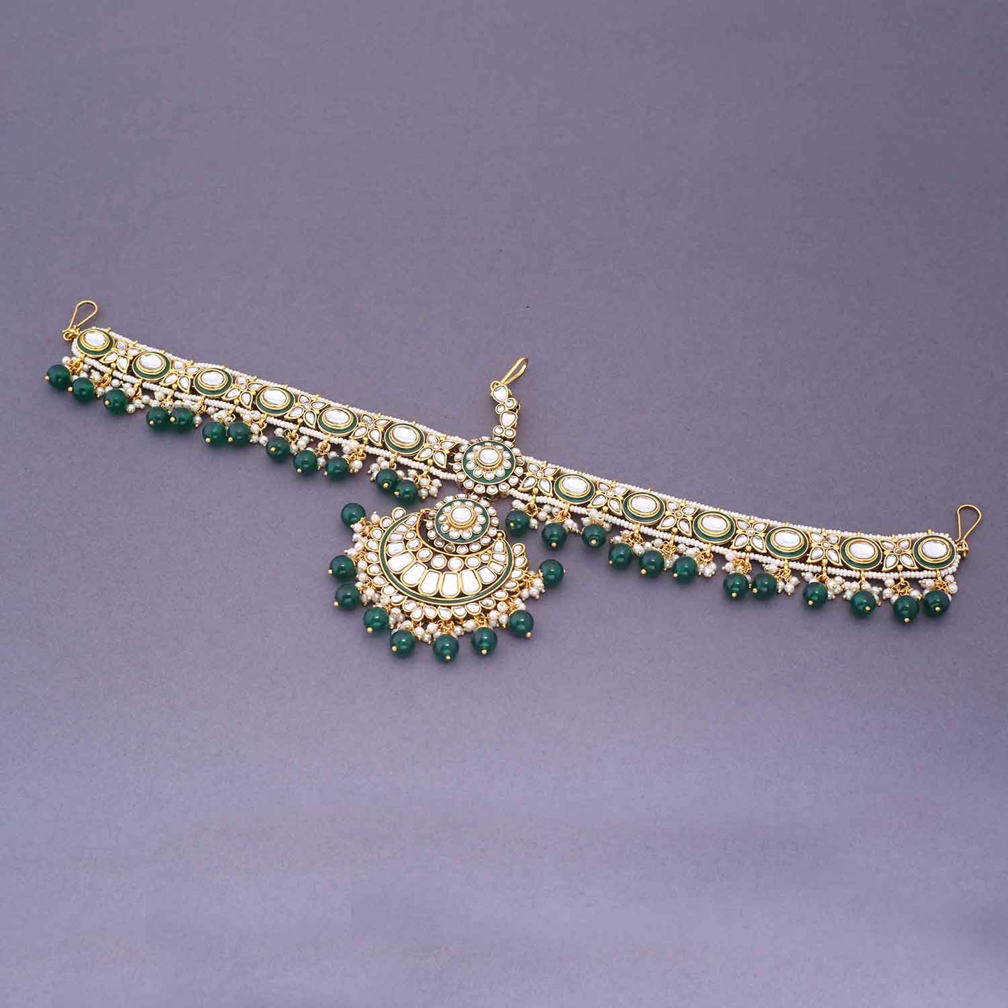 Emerald Sharanya Bridal Jewellery Set