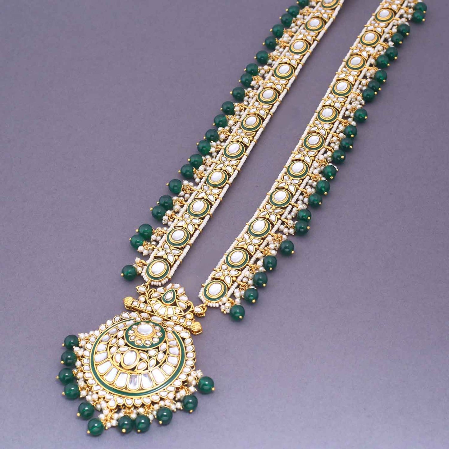 Emerald Sharanya Bridal Jewellery Set