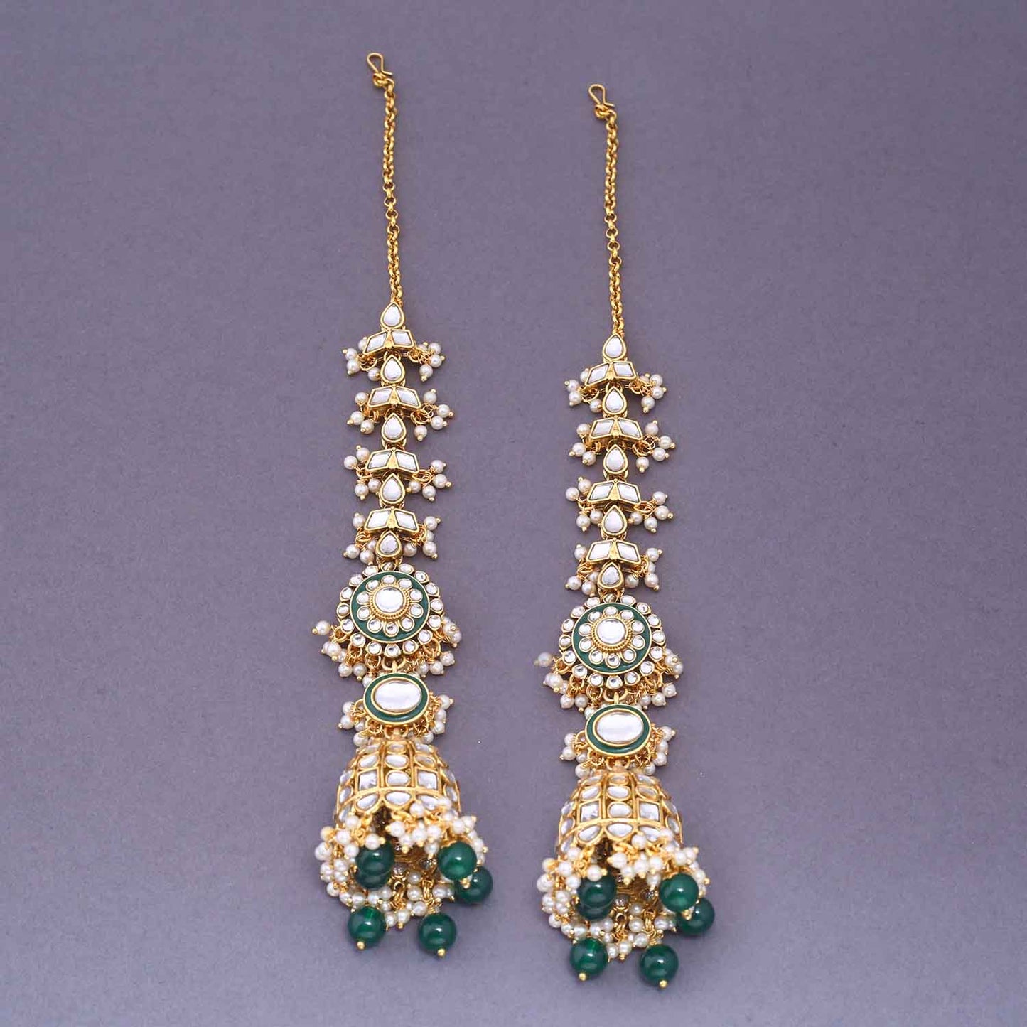 Emerald Sharanya Bridal Jewellery Set