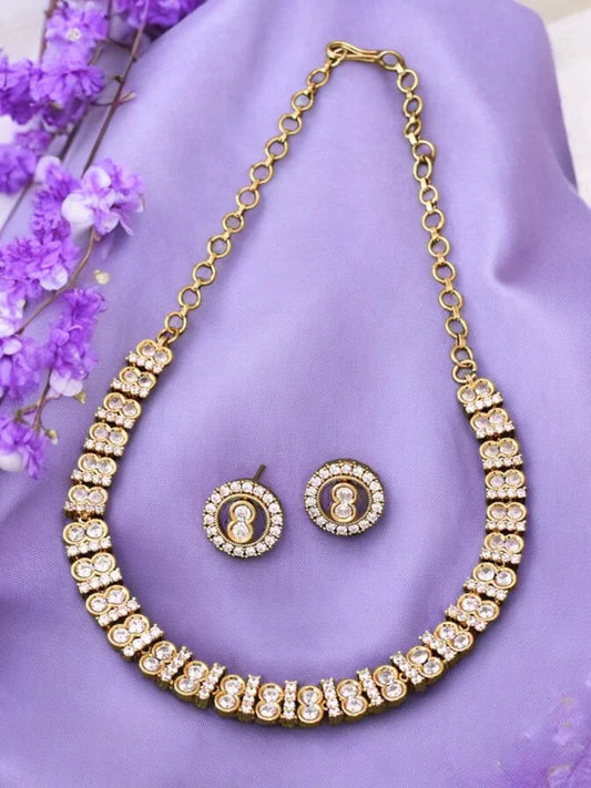 Golden Renate Victorian Jewellery Set - New Arrival