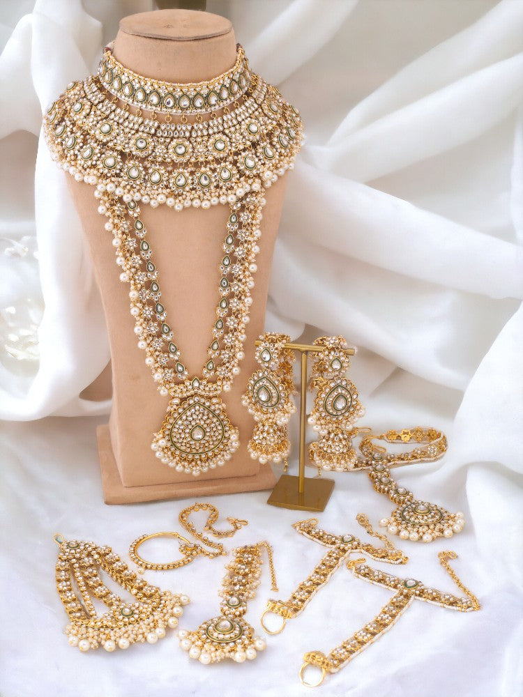 Ivory Keerthana Bridal Jewellery Set