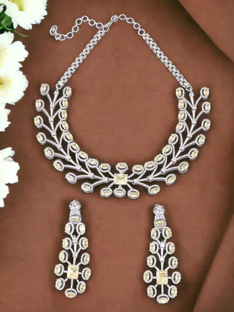 LEMON JEMIMA ZIRCONIA JEWELLERY SET