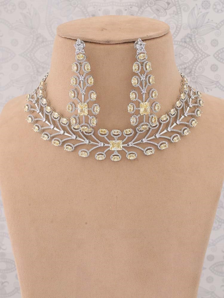 LEMON JEMIMA ZIRCONIA JEWELLERY SET