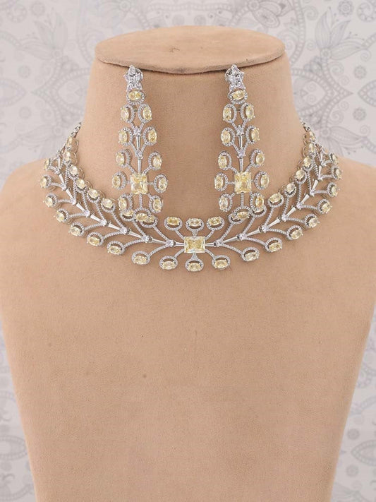 LEMON JEMIMA ZIRCONIA JEWELLERY SET
