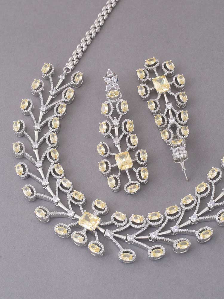 LEMON JEMIMA ZIRCONIA JEWELLERY SET