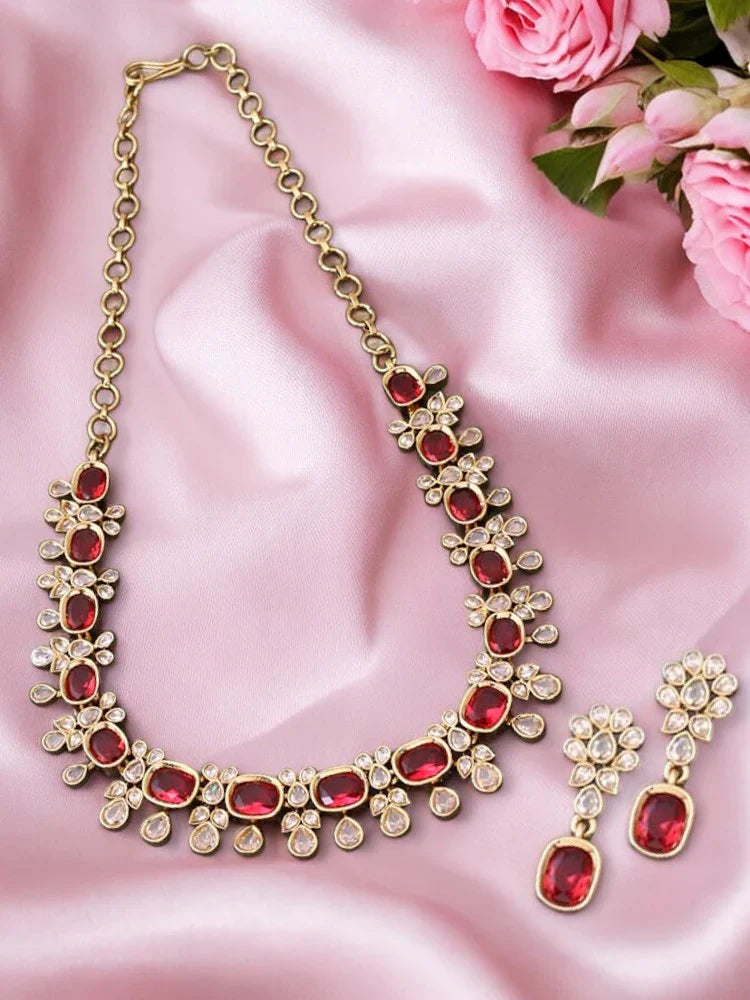 Ruby Ariane Victorian Jewellery Set - New Arrival