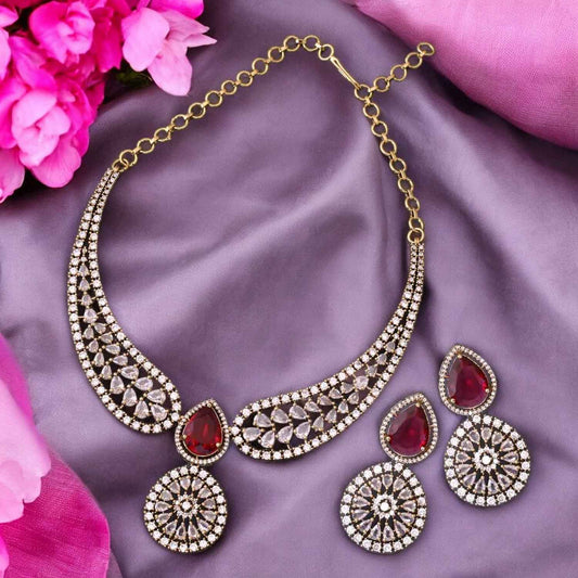 Ruby Edel Victorian Jewellery Set - New Arrival